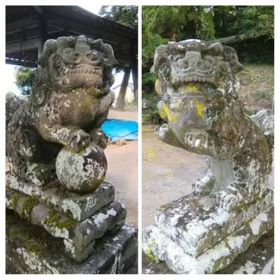 諏訪神社    (浮羽町流川)