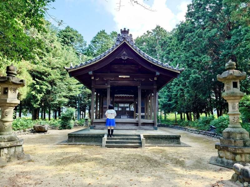 神明社    (犬山市楽田青塚),愛知県犬山市楽田青塚１丁目５０