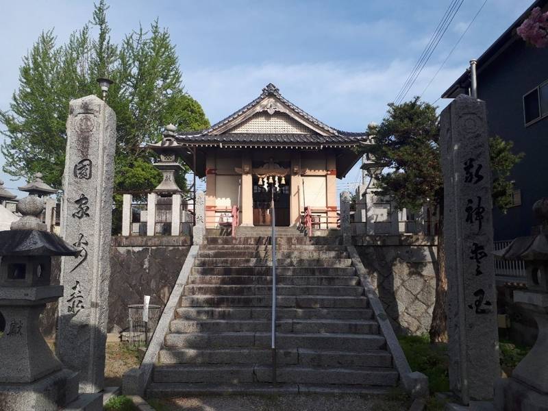 須賀神社,福岡県直方市新町1丁目８