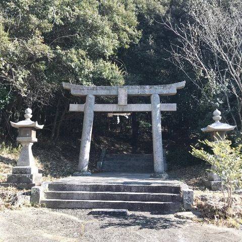 上二万神社,岡山県倉敷市真備町上二万