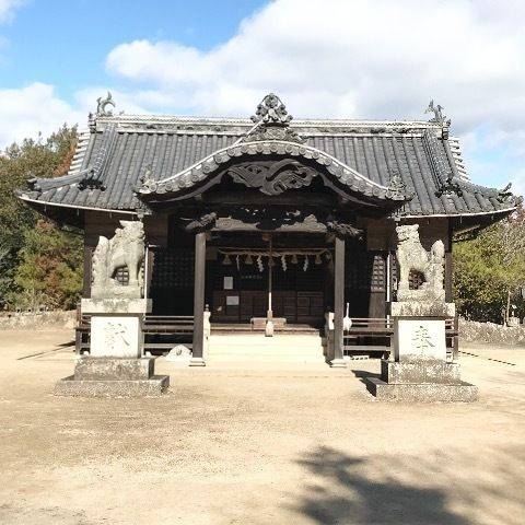 上二万神社,岡山県倉敷市真備町上二万
