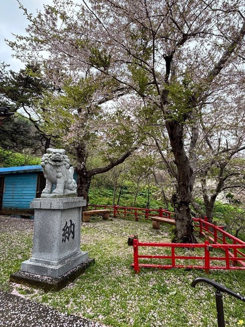 瀧澤神社,北海道檜山郡上ノ国町字扇石300番地