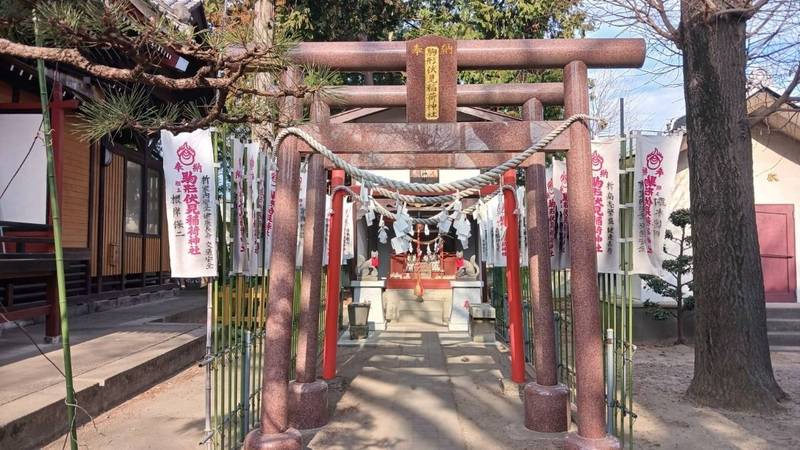 駒形伏見稲荷神社,群馬県前橋市駒形町710