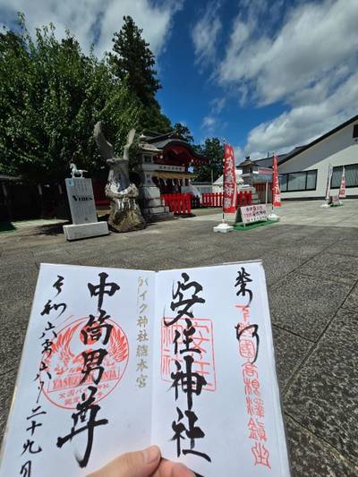 安住神社,御朱印,キューちゃん