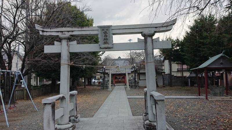住吉神社   (高畑住吉神社),山梨県甲府市高畑1-18-15