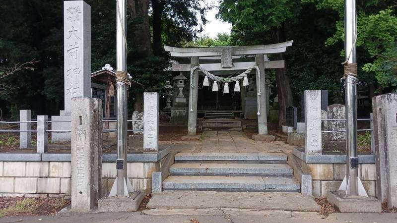 大前神社,栃木県栃木市藤岡町大前字磯城宮３８３