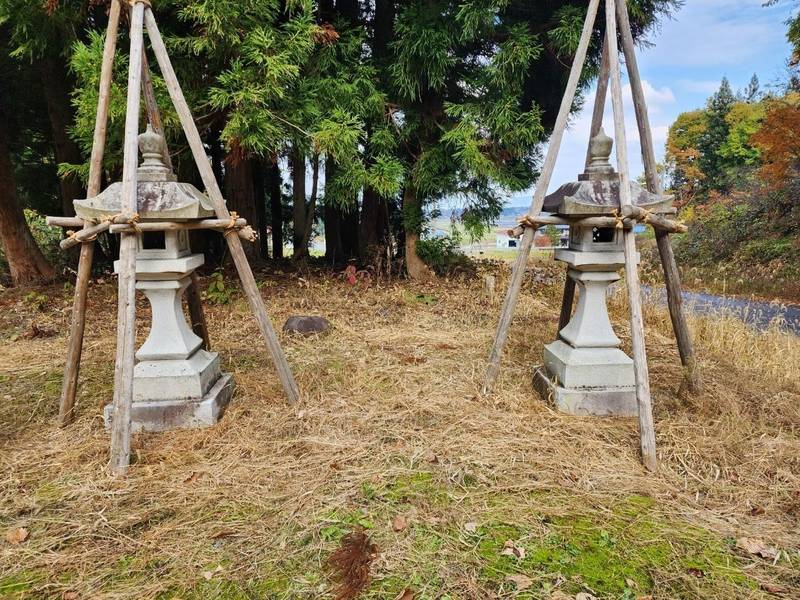 山神神社  (米沢市坂下),山形県米沢市李山
