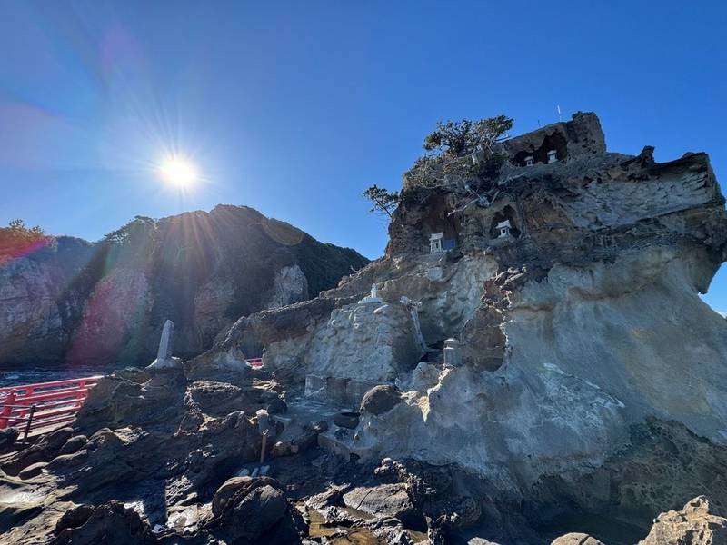 波立海岸辯天島,福島県いわき市久之浜町田之網横内9