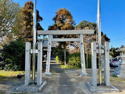 小泉神明社,見どころ,を神