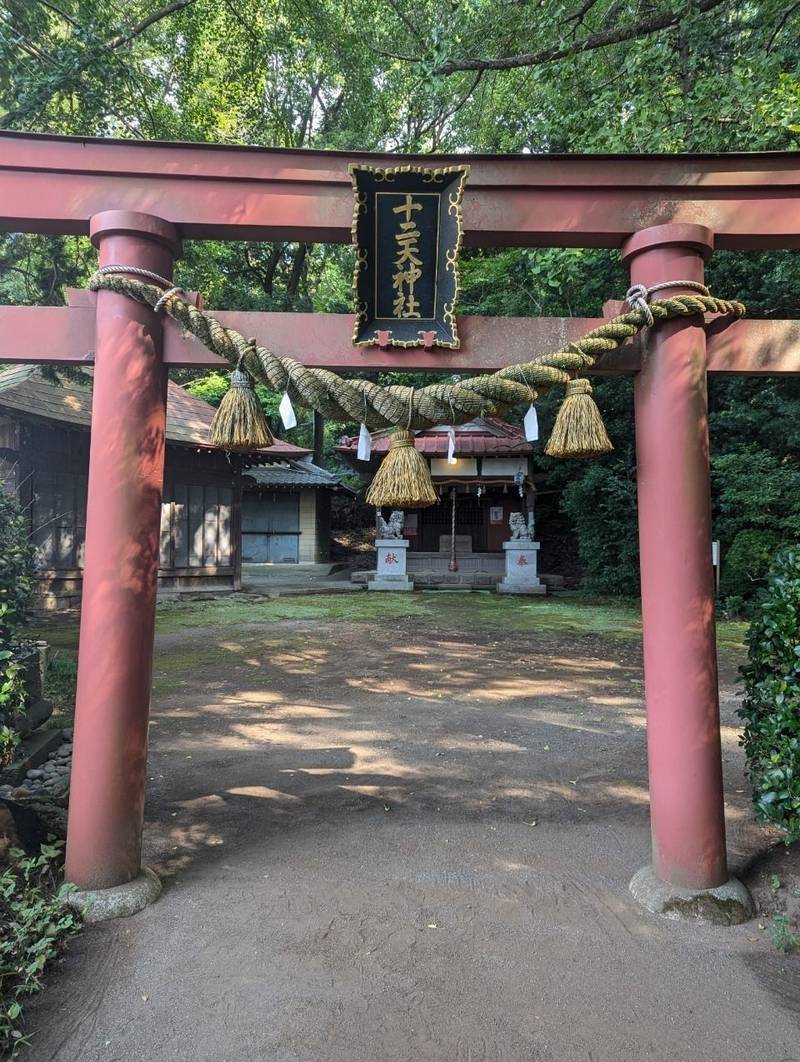十二天神社,神奈川県相模原市南区下溝2376