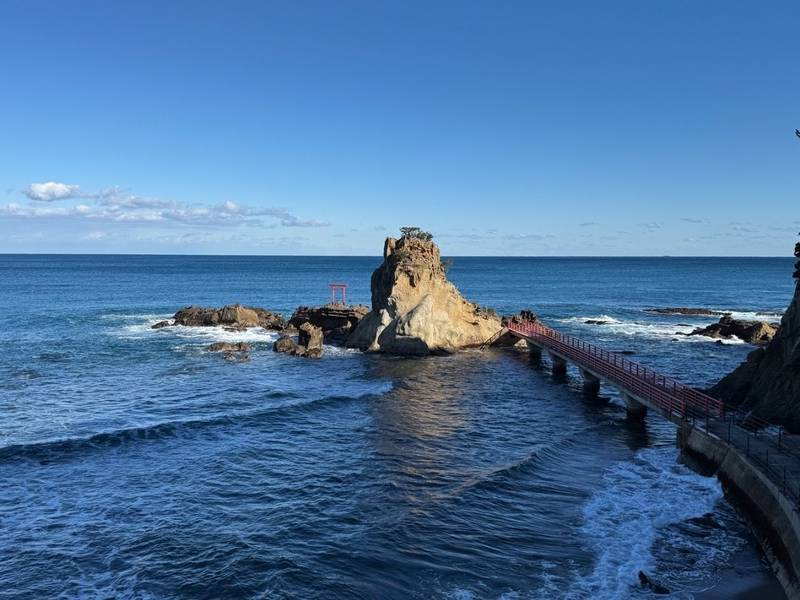 波立海岸辯天島,福島県いわき市久之浜町田之網横内9