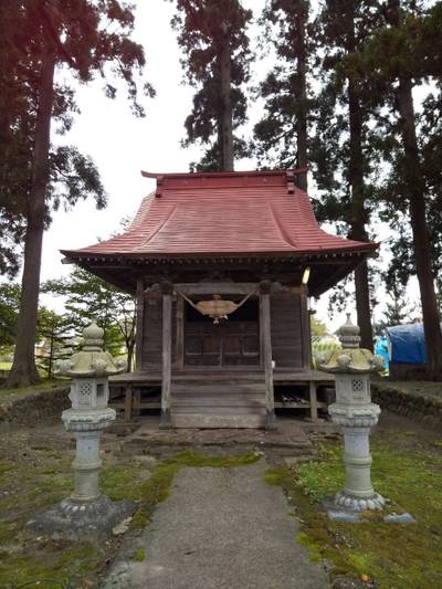 八幡神社      (新庄市角沢),見どころ,つち