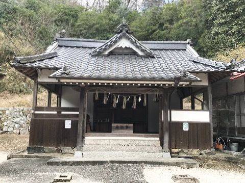 服部八幡神社,岡山県倉敷市真備町服部