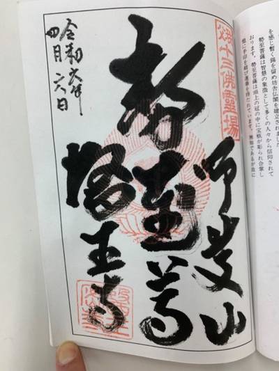 医王寺   (二十三夜寺),御朱印,GT23