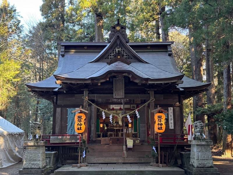 風隼神社,茨城県東茨城郡城里町石塚風隼1088