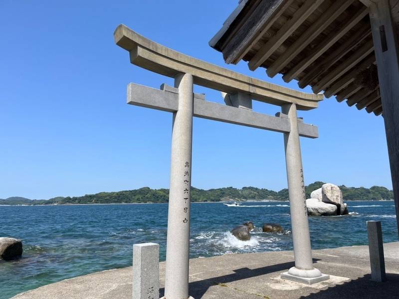 白石龍神社,愛媛県松山市高浜町6丁目 字白石1862