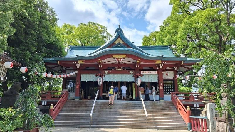 多摩川浅間神社,東京都大田区田園調布1-55-12