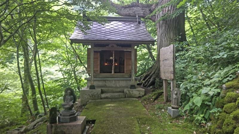 薬師神社   (夏油),岩手県北上市和賀町岩崎新田