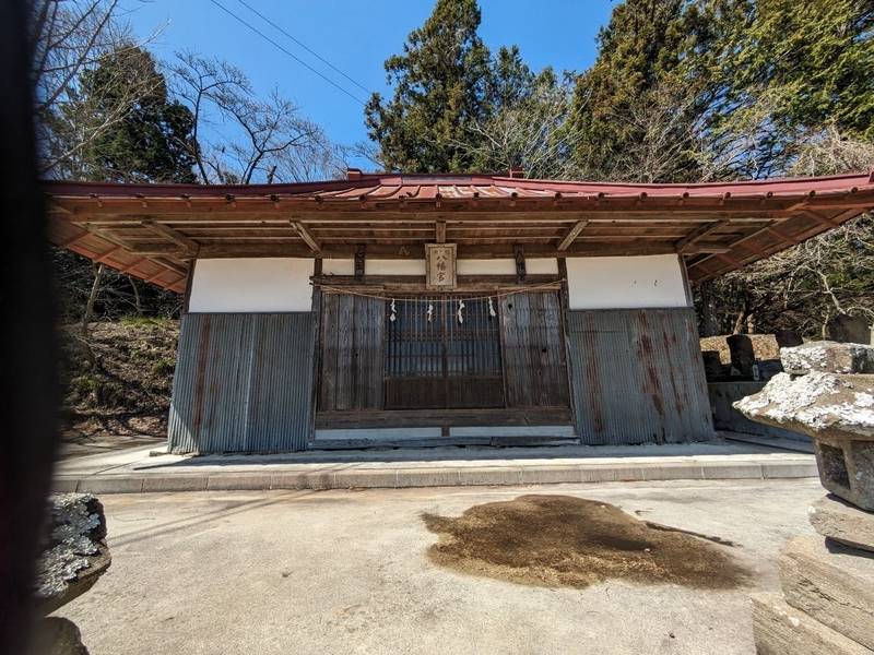 八幡宮七面堂  (鶴ケ岡八幡宮),山梨県南巨摩郡身延町八日市場