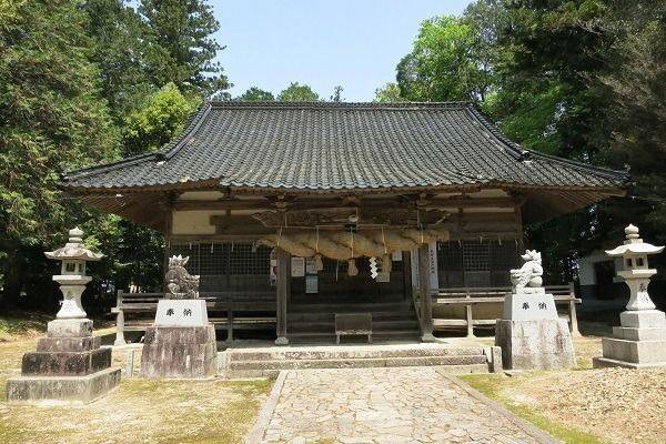 知波夜比古神社  (高杉町),広島県三次市高杉町３８３