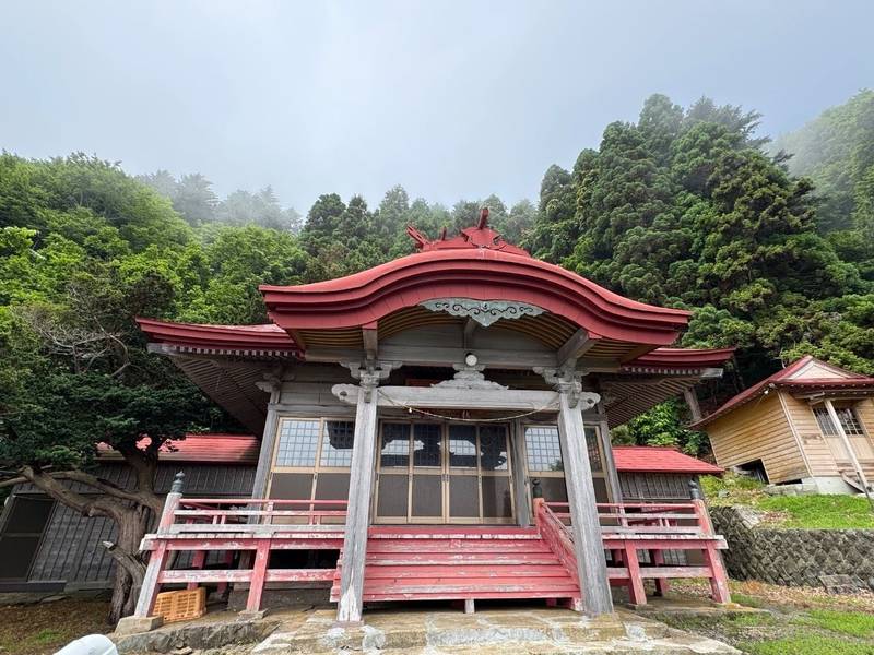 日浦稲荷神社,北海道函館市日浦町185番地