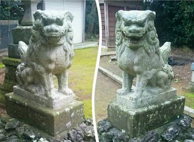 二玉姫神社,見どころ,のっぽのテリー
