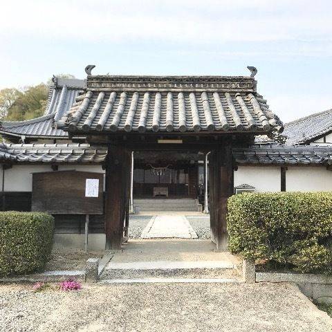 受法寺,岡山県倉敷市山地