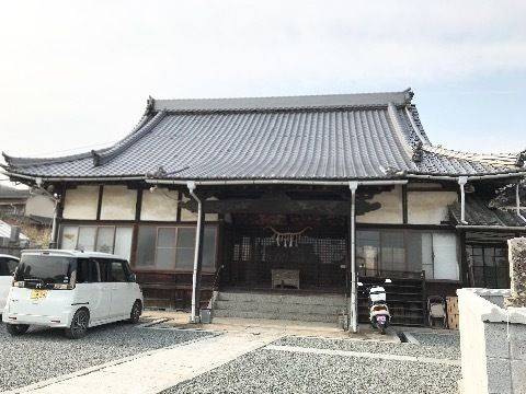 受法寺,岡山県倉敷市山地