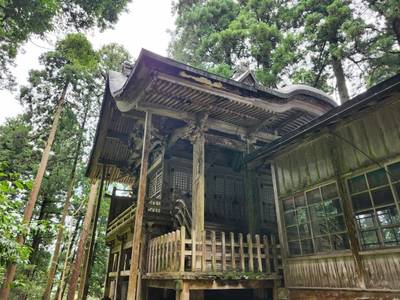 安波賀春日神社,見どころ,いちご大福