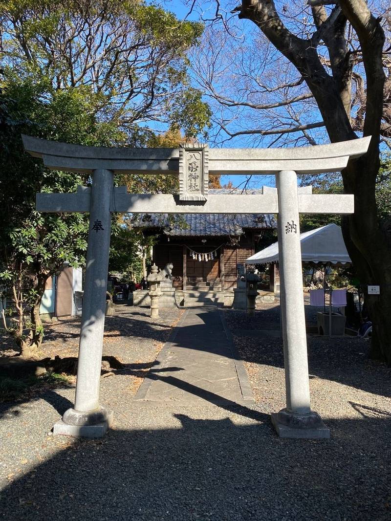 八所神社 (八所社),愛知県豊橋市牟呂町八王子１１７