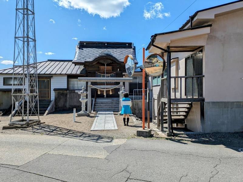 川口神社,青森県八戸市大字湊町字館鼻43-3