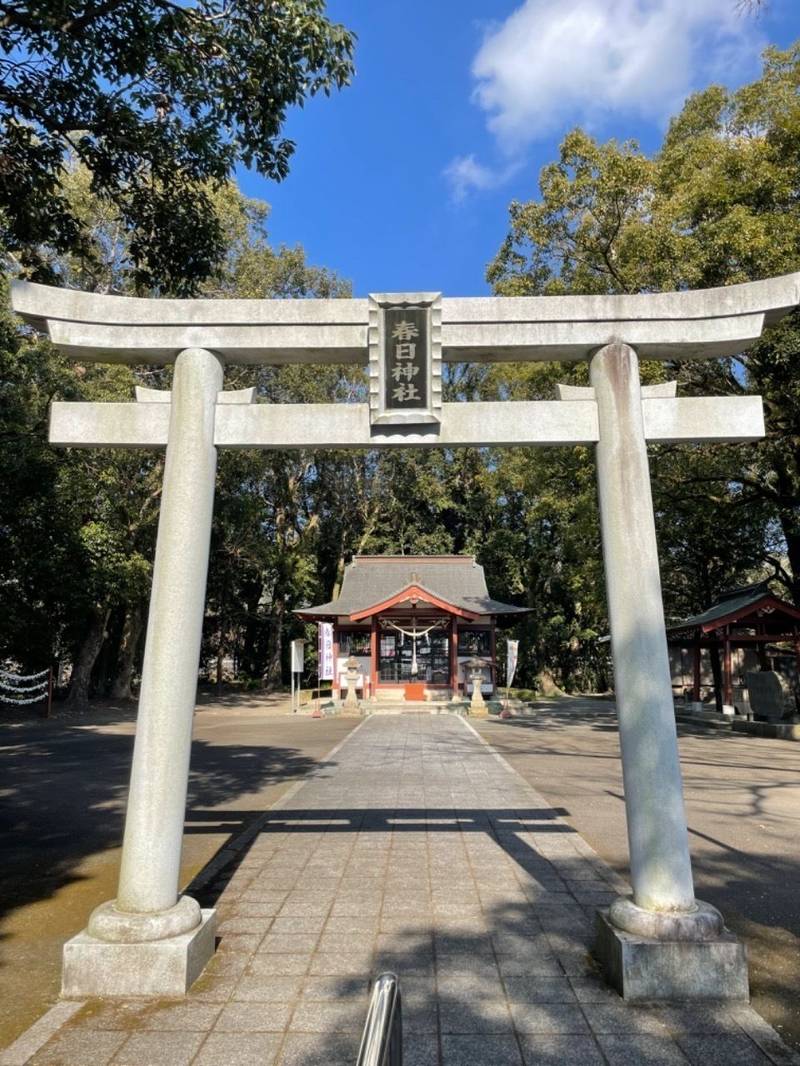 春日神社  (加治木春日神社),鹿児島県姶良市加治木町木田4675.4676