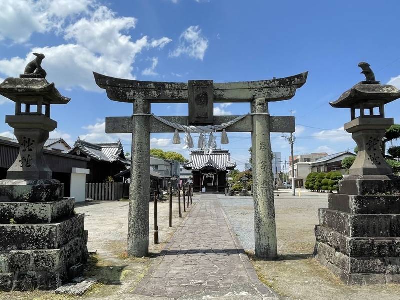 月読神社,福岡県久留米市田主丸町田主丸552-2