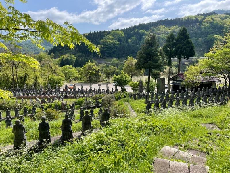 おおざわの石仏の森・八百羅漢,富山県富山市牛ヶ増高割1092