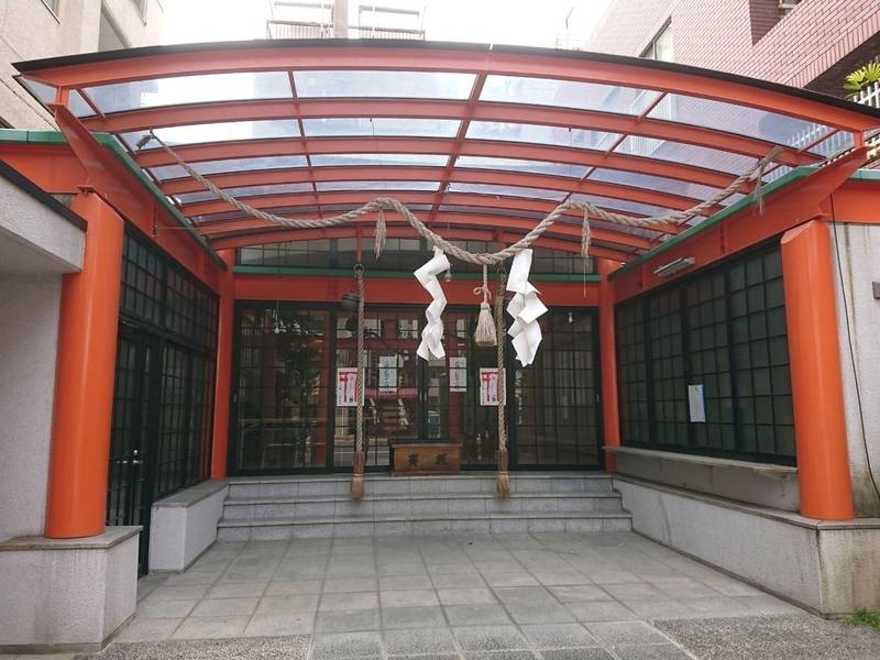 峯本稲荷神社,広島県広島市中区大手町５丁目７