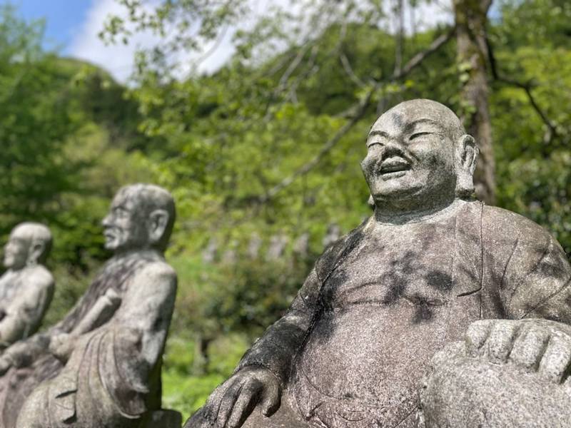 おおざわの石仏の森・八百羅漢,富山県富山市牛ヶ増高割1092