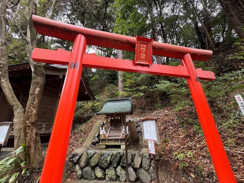 胡桃下稲荷神社,福島県いわき市常磐関船町諏訪下