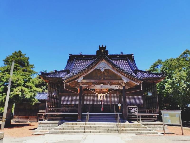 櫟原神社,富山県滑川市神明町1177