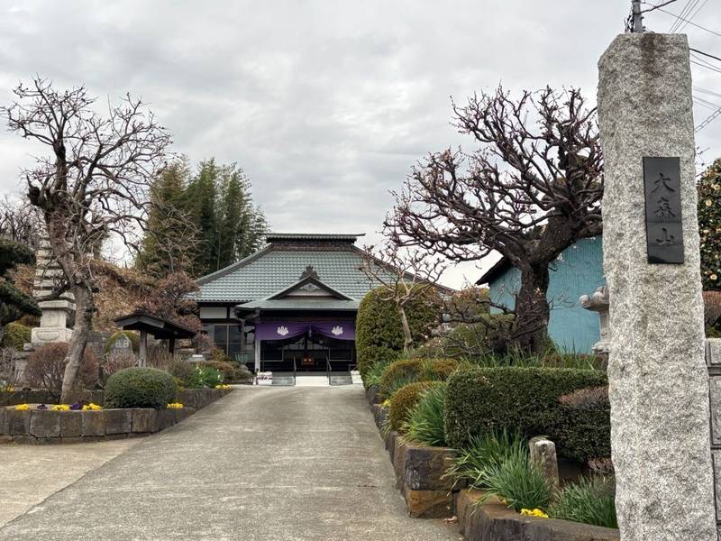大森山 紫雲寺,神奈川県平塚市岡崎3910
