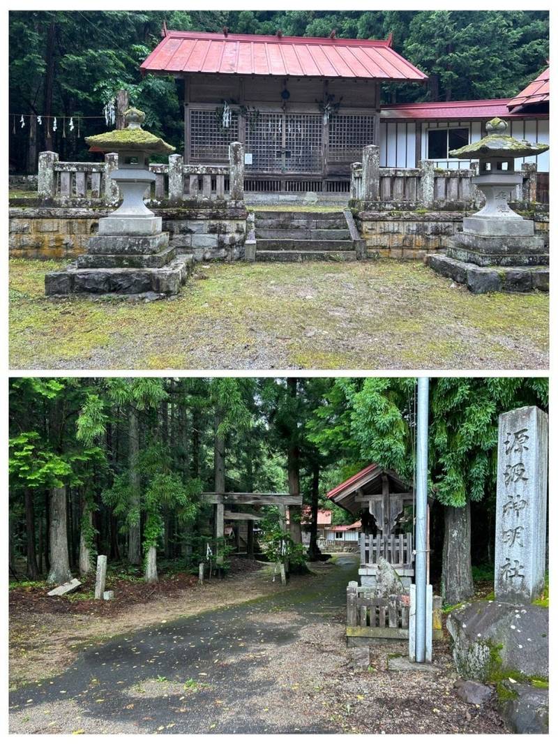 源汲神明社,長野県大町市源汲