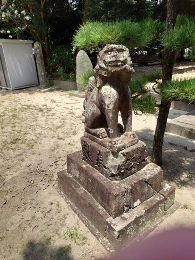 原古賀熊野神社,見どころ,くま