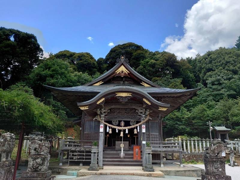 八幡磨能峰宮,山口県美祢市大嶺町東分1744