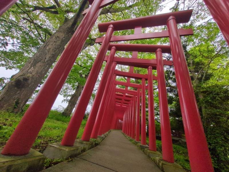 殺生石稲荷神社,福島県大沼郡会津美里町宮林