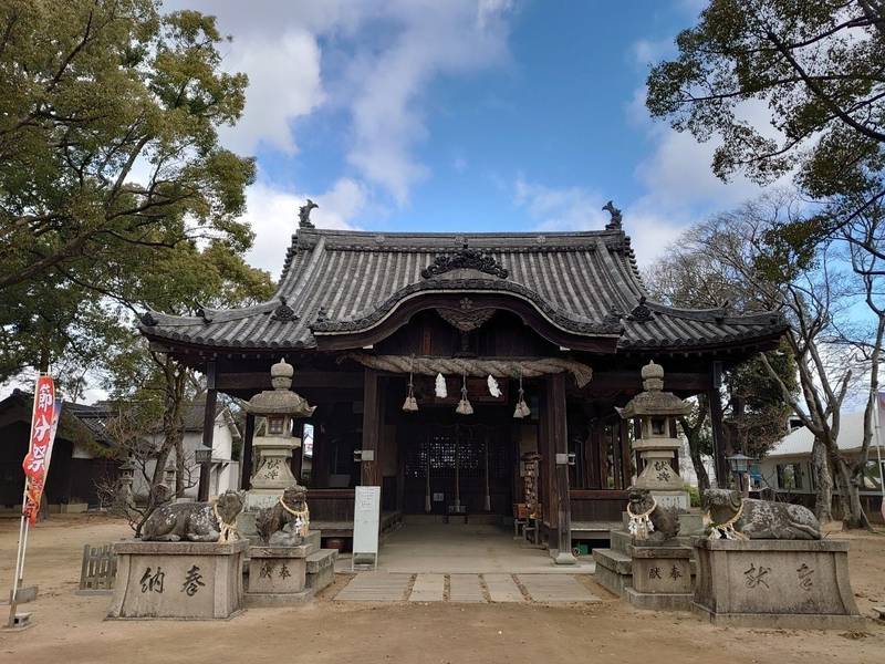 津田天満神社,兵庫県姫路市飾磨区構912