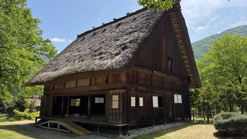 信称寺跡,岐阜県大野郡白川村馬狩