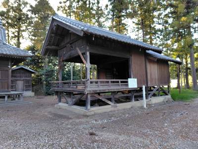 御霊神社  (粕川町),見どころ,おうぎ