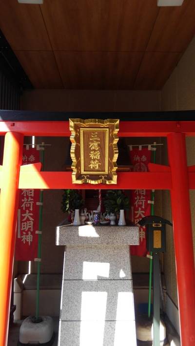 三鷹稲荷神社,見どころ,あおつき
