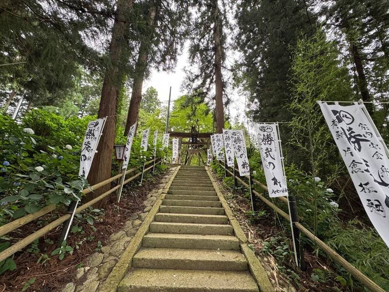 八乙女八幡神社,山形県西置賜郡白鷹町荒砥甲字楯廻1092